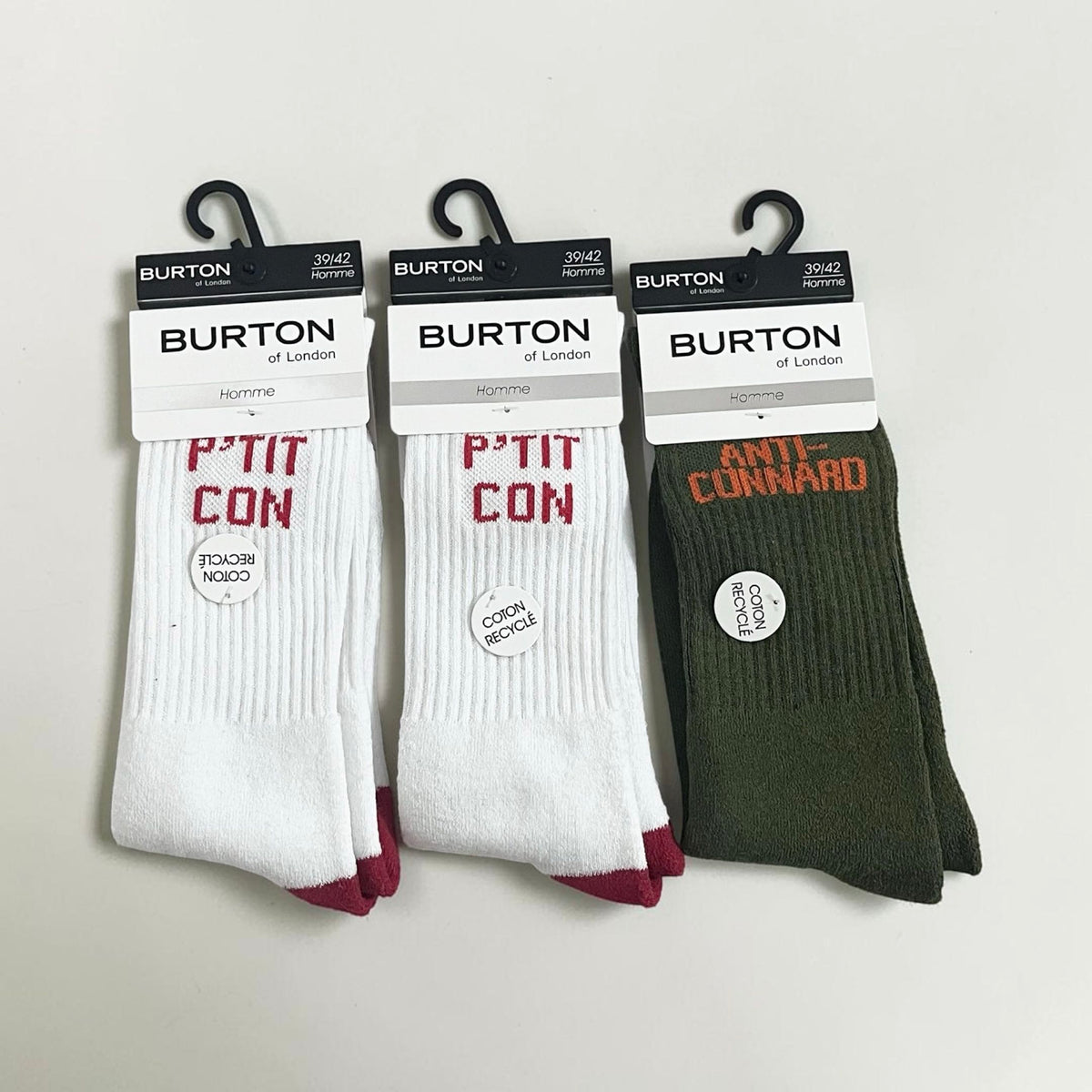 Lot de 3 Chaussettes Burton Of London Homme