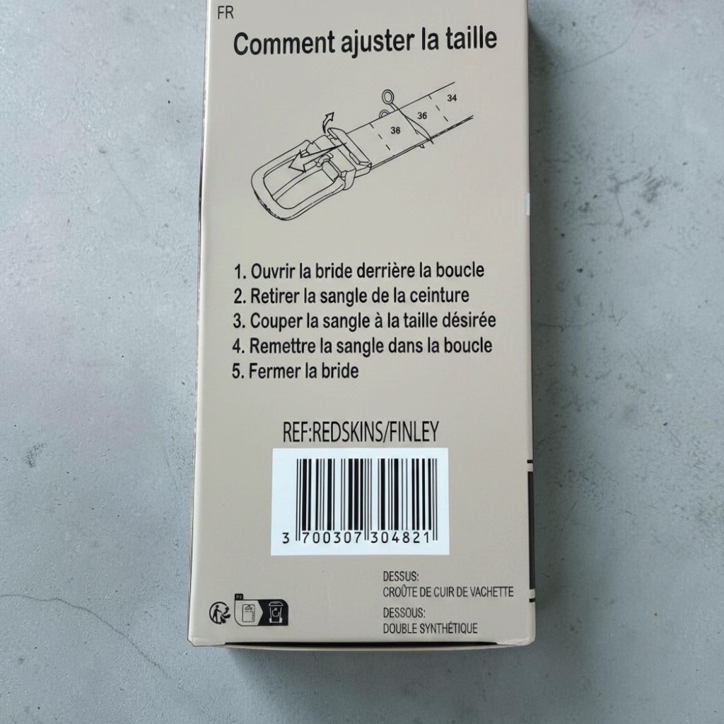 Ceinture réversible
