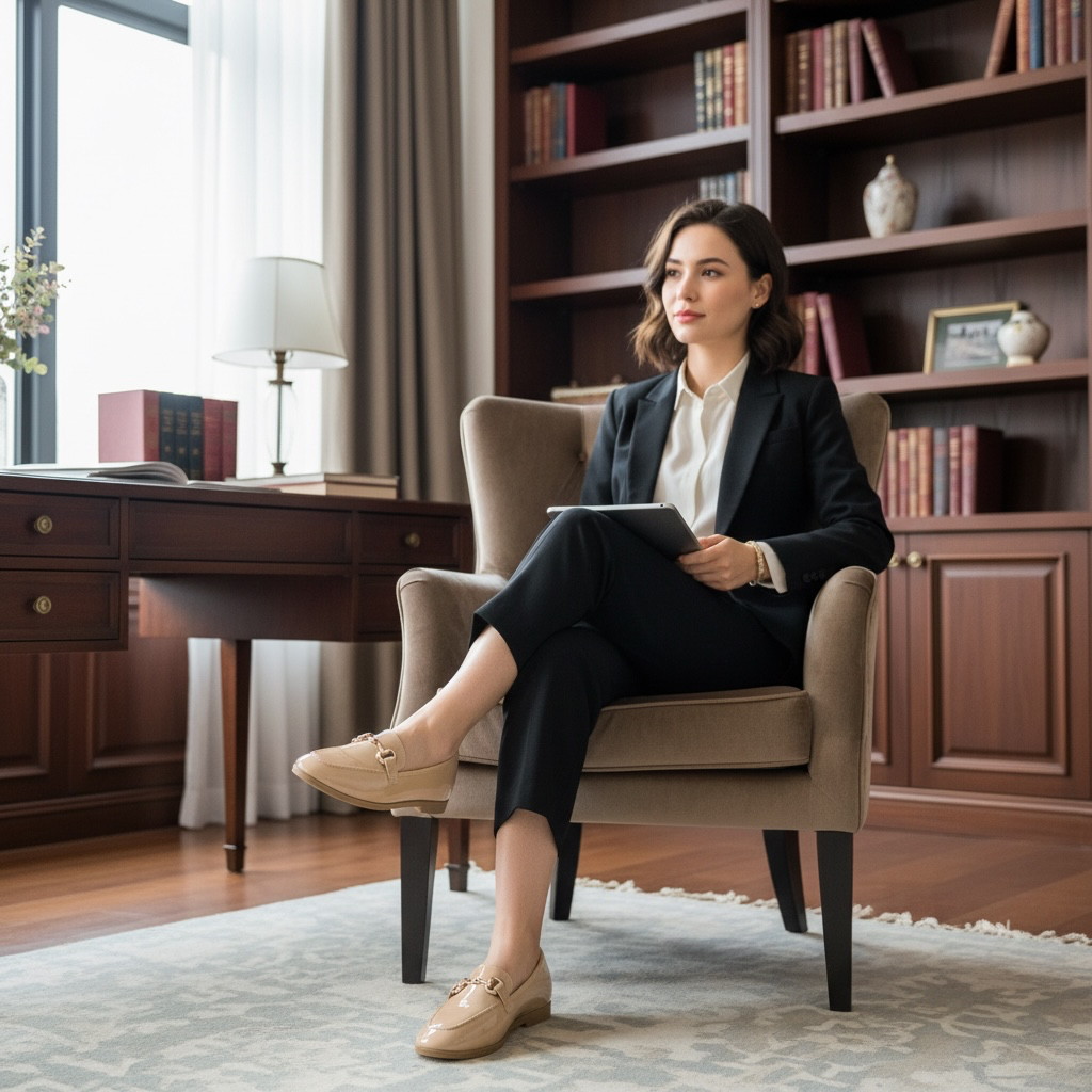 Mocassin Femme