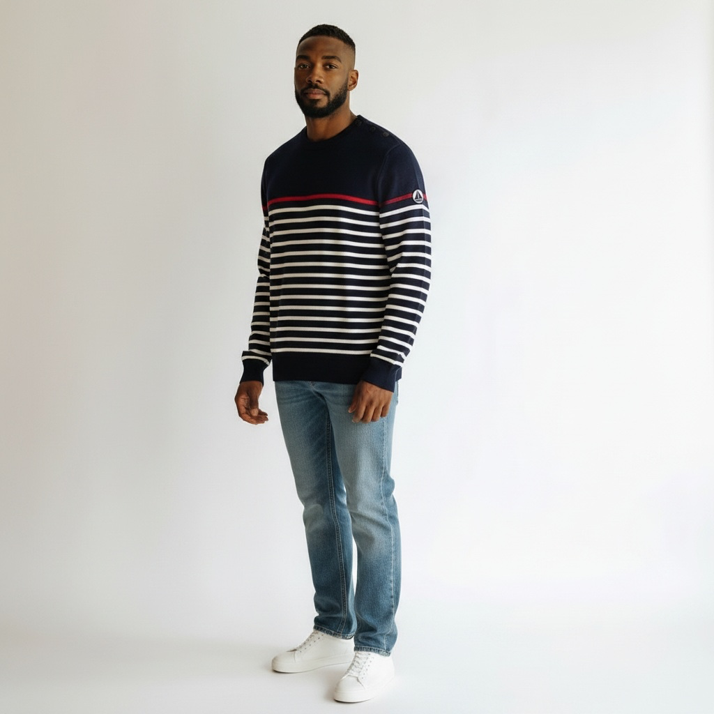 Pull Marin 100% coton Homme