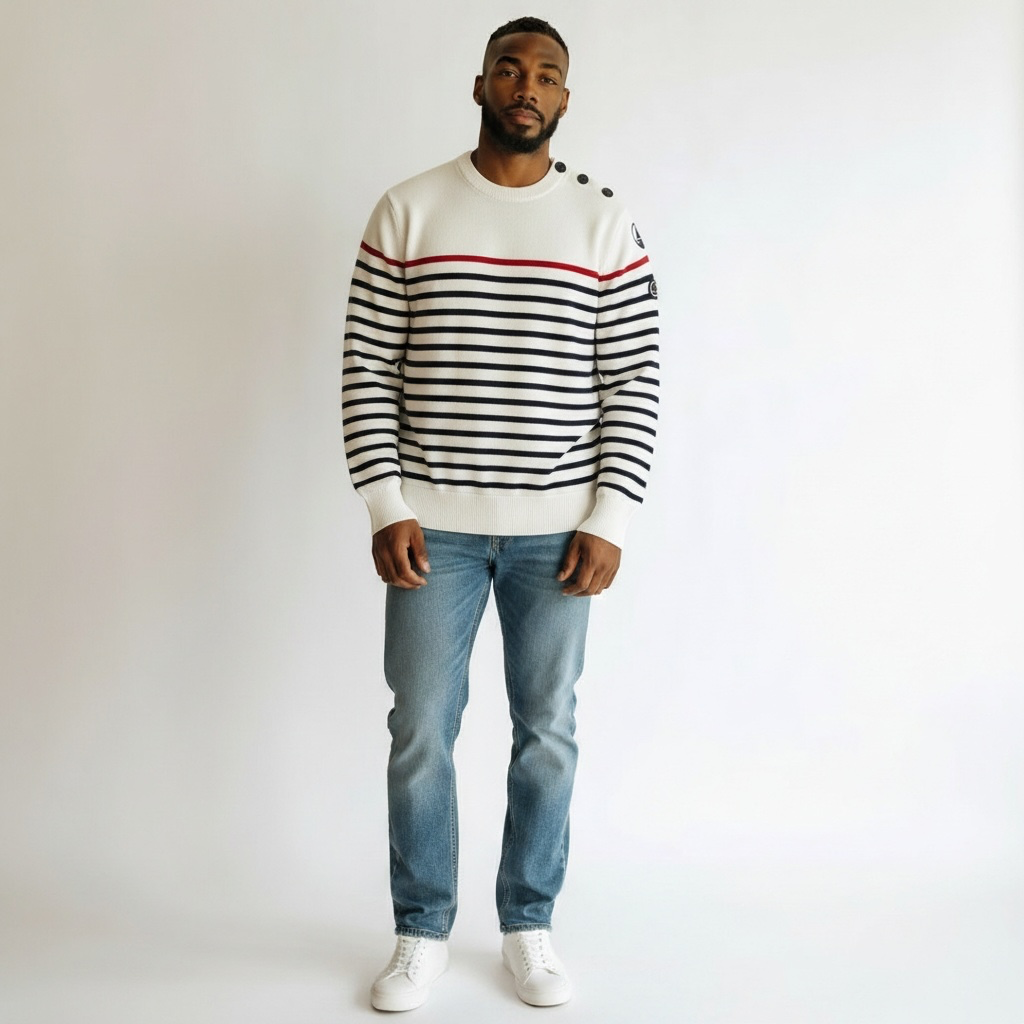 Pull Marin 100% coton Homme
