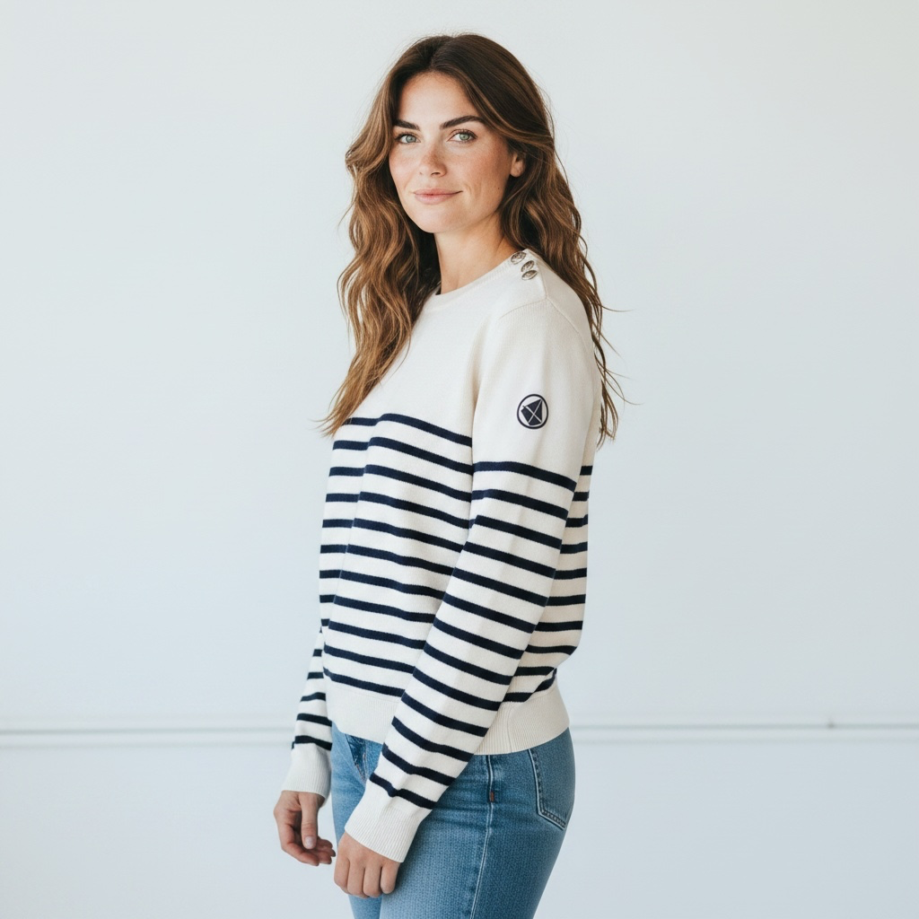 Pull Marin 100% Coton Femme