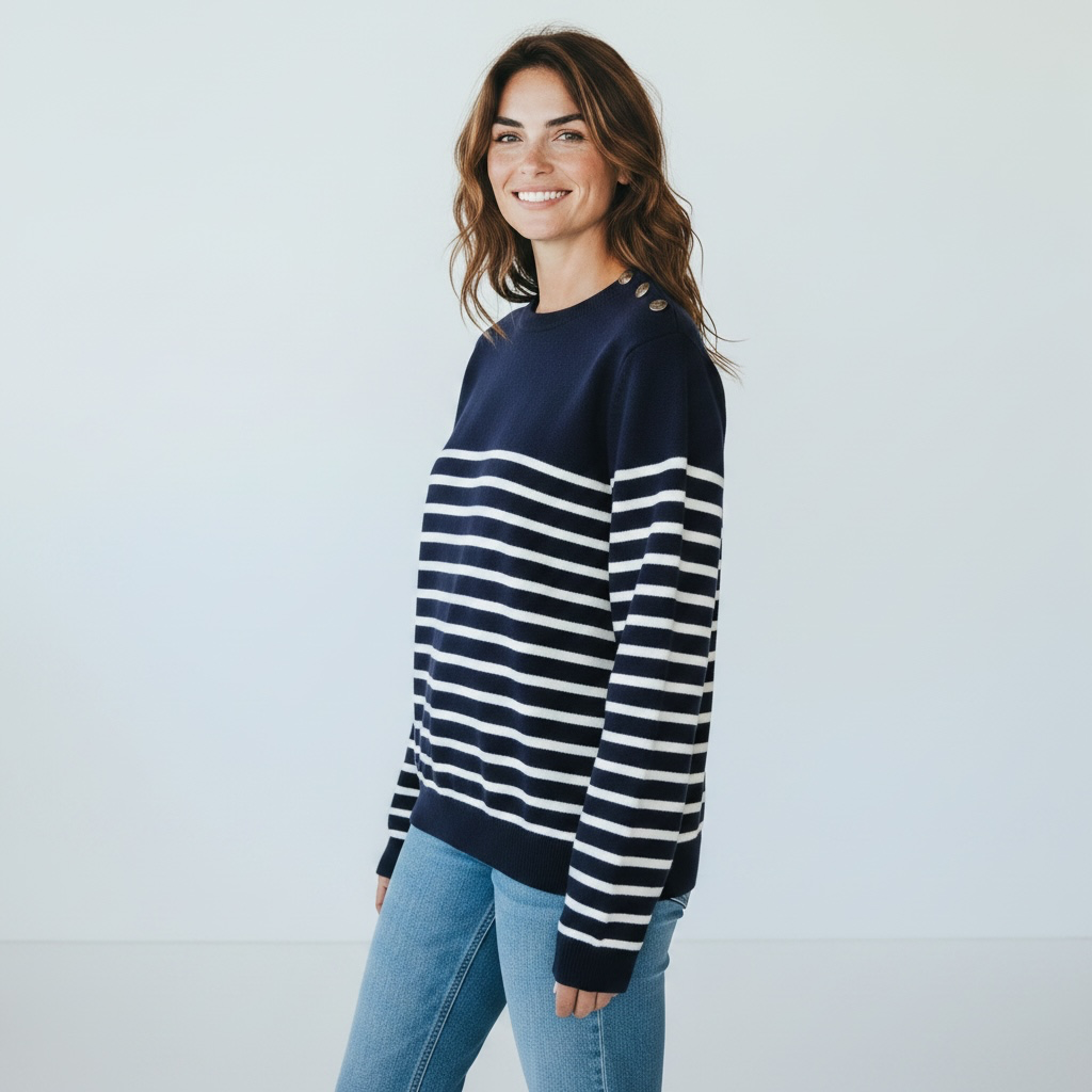 Pull Marin 100% Coton Femme
