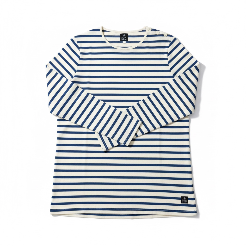 T-shirt Marin manche long 100% Coton