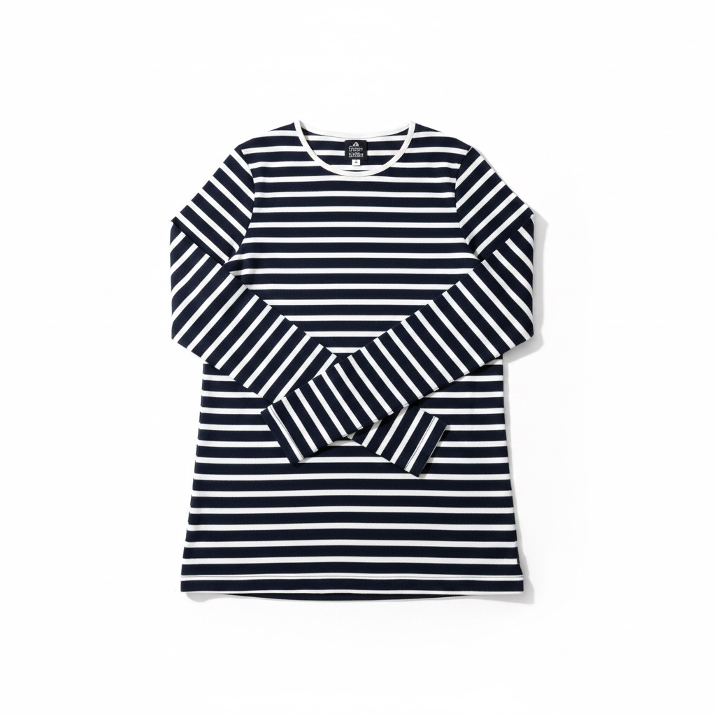 T-shirt Marin manche long 100% Coton