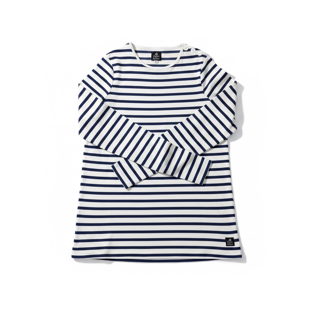 T-shirt Marin manche long 100% Coton