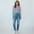T-shirt Marin manche long 100% Coton