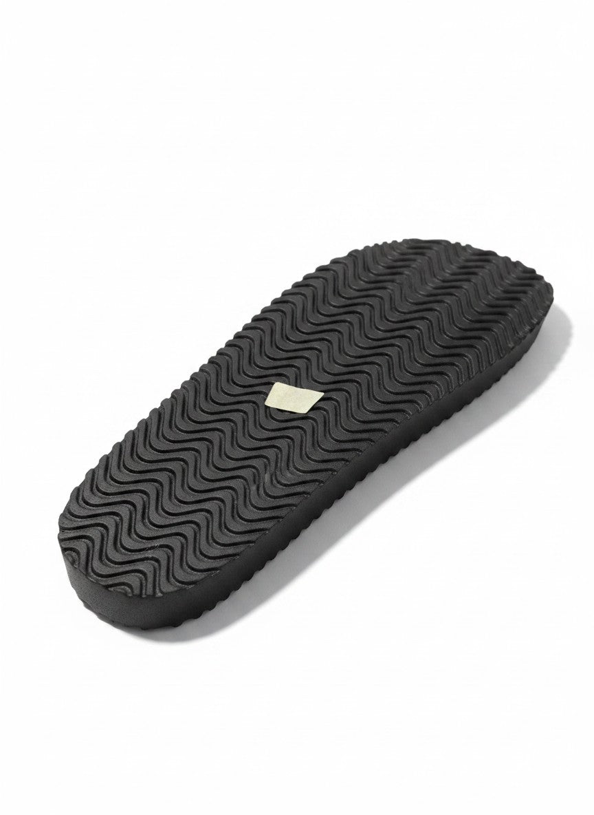 Semelle extérieure noire en caoutchouc avec motif ondulé antidérapant pour sabot Ma boutique